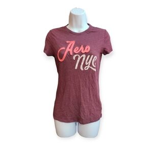 Aeropostale Aero NYC Classic Crew Tee sz S